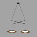 Colgante Slim negro-oro doble Faro